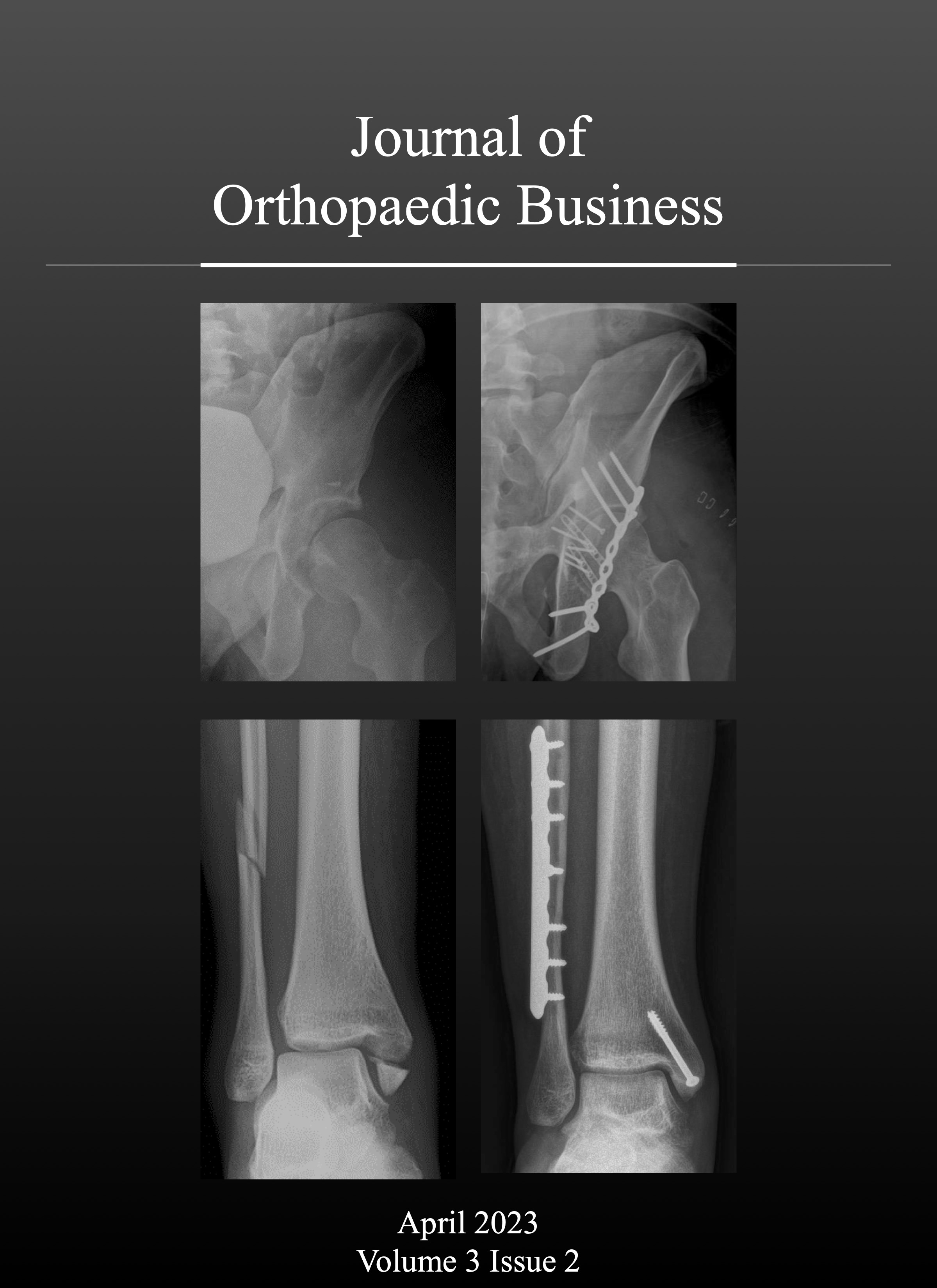 					View Vol. 3 No. 2 (2023): Journal of Orthopaedic Business
				